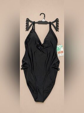 Women's Black One-Piece Swimsuit
